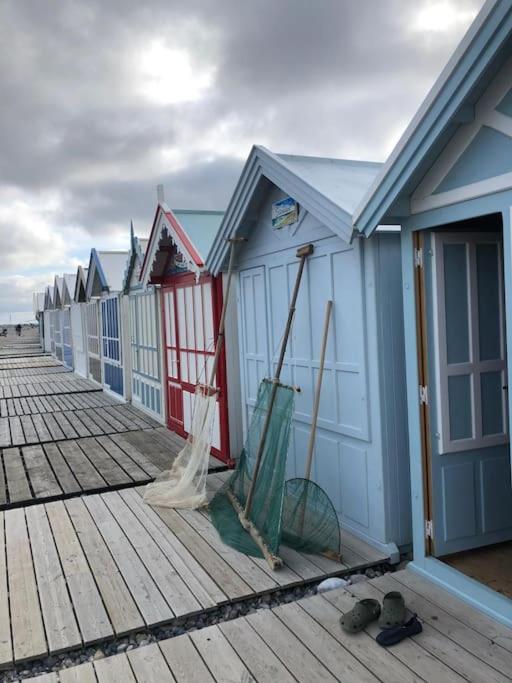 La Baigneuse Maison Avec Jardinet Et Parking Prive, A 200 M Plage Cayeux-sur-Mer Exterior photo